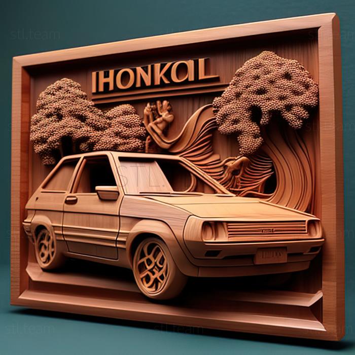 3D model Honda Concerto (STL)